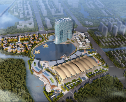 大象酒店国际会展中心及南林大桥同步开工